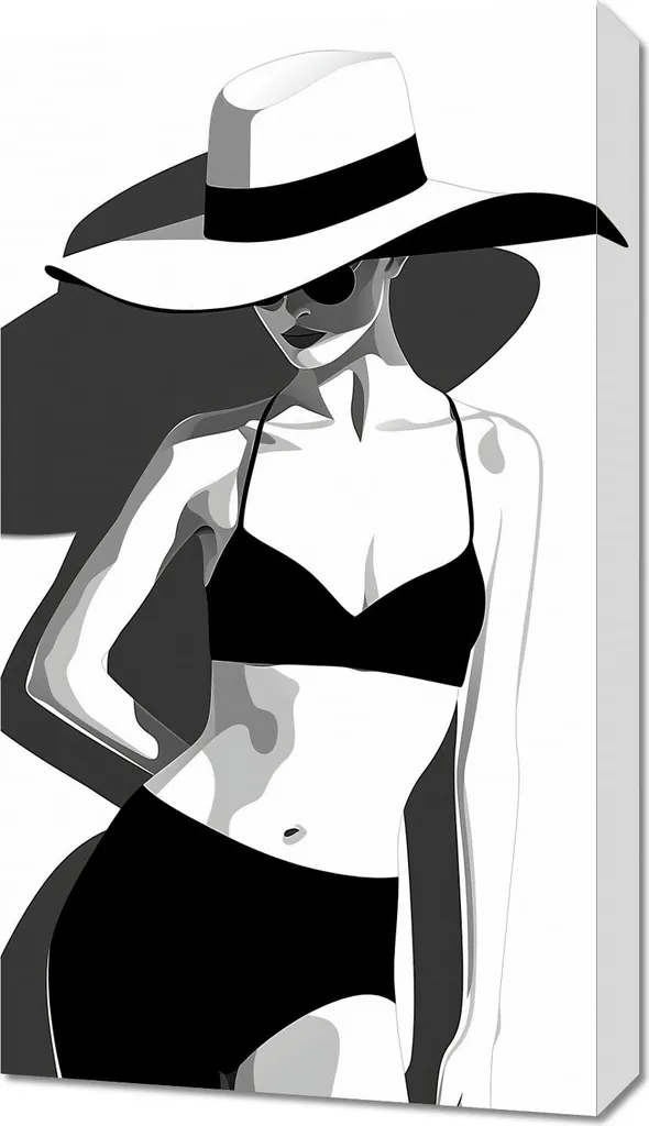 Décoration Murale Image Tenue 40x70 cm - Idéal pour Habiller un Mur