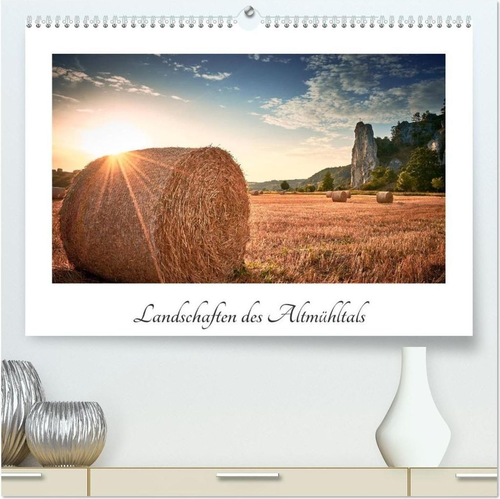 Landschaften des Altmühltals (hochwertiger Premium Wandkalender 2026 DIN A2 quer), Kunstdruck in Hochglanz