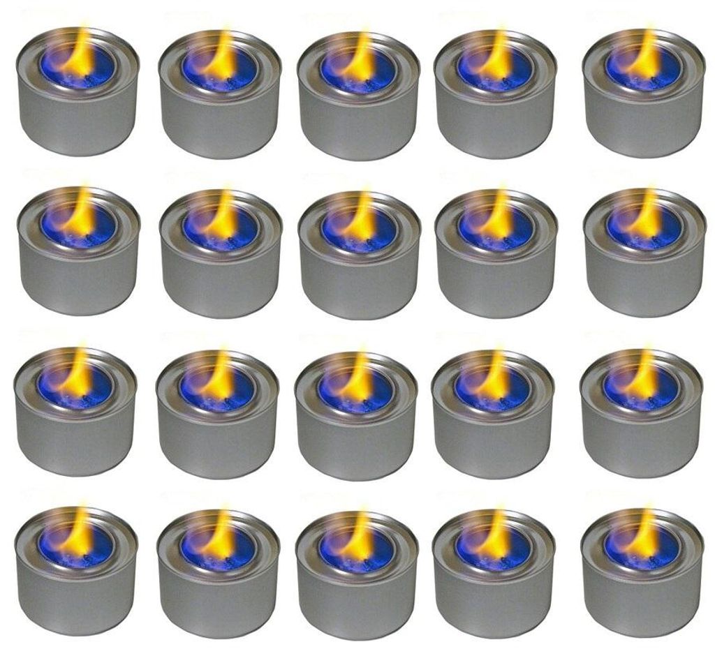 20x Brennpaste FLAMES 200g Sicherheitsbrennpaste 3 Stunden Bioethanol