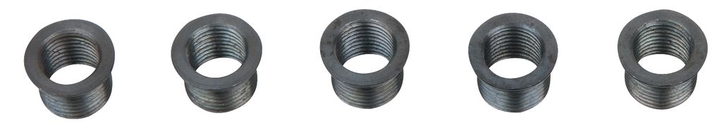 KS Tools Gewindebuchse m.Konus L=17,5mm,IG=M14x1,25/AG=M16x1,25, 150.5087