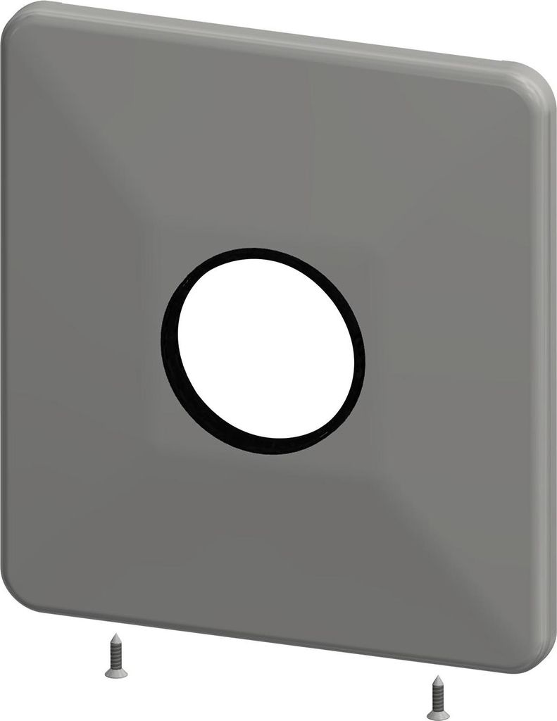 KWC AR Edelstahlabdeckplatte, AQUAMIX, 205x225 mm, 2000104951