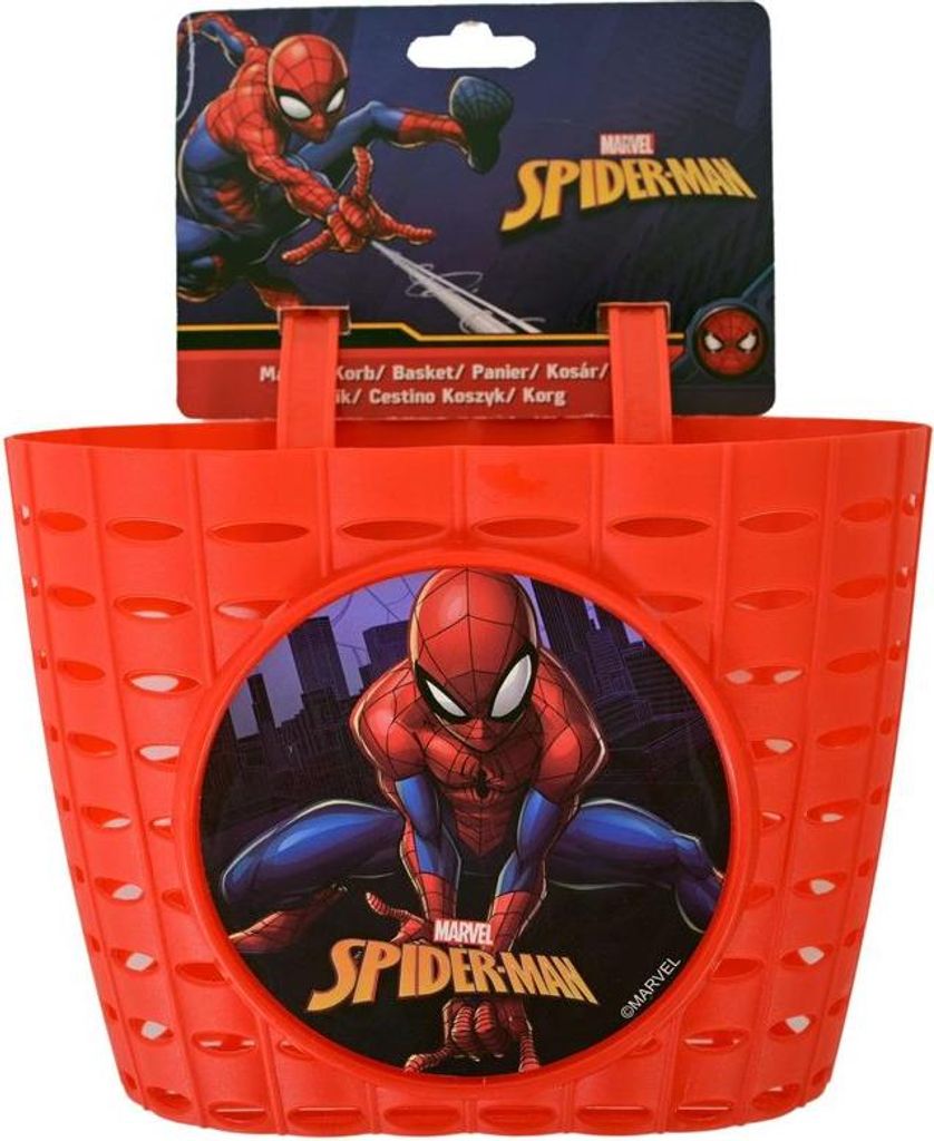 Spider-Man-Kunststoffkorb – Jungen – Rot Produktbild 