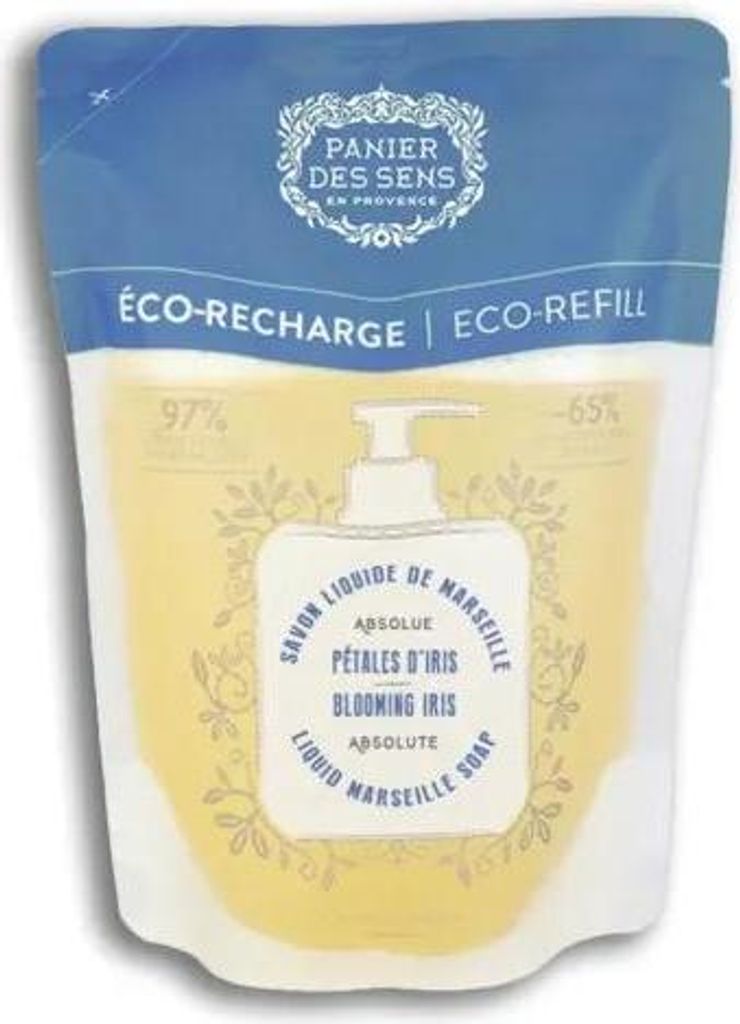 Panier des Sens Nachfüllpackung Marseille Flüssigseife - Irisblütenblätter 500 ml
