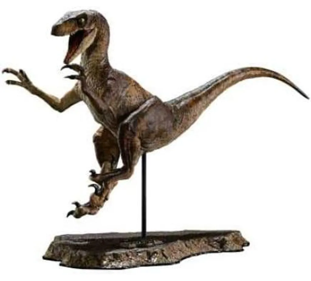 Statue Velociraptor deco geek pour vitrine Jurassic Park 1/10 21cm - 19