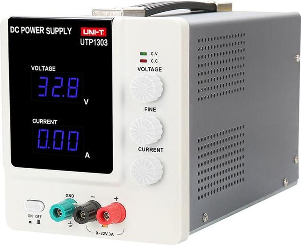 UNI-T Labornetzgerät UTP1303, regelbar 0-32V, 145x175x284 mm, Überlast- und Spannungsschutz