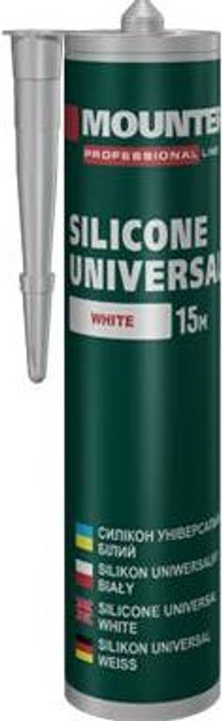 Universal Silikon Dichtstoff weiß 280 ml Kartusche Produktbild 