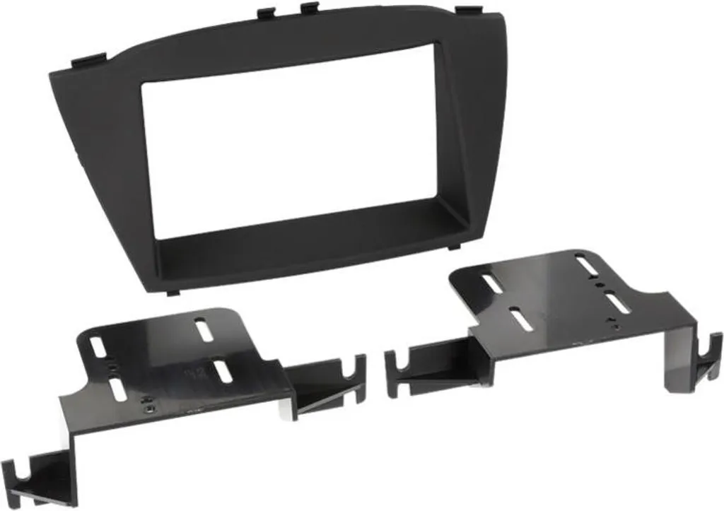 Kit Pannello Radio 2 DIN Hyundai ix35 2013-2017 Nero Opaco
