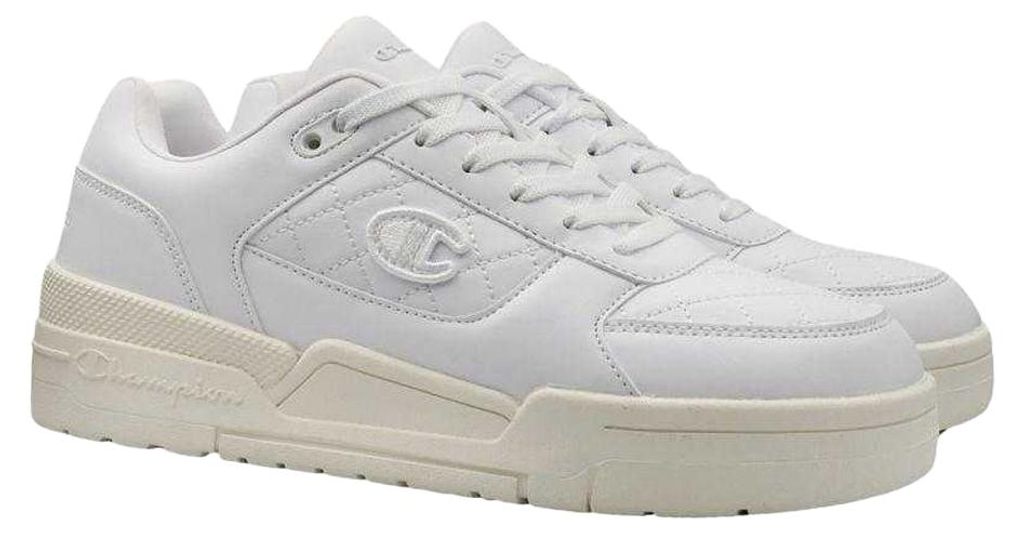 Champion - "Heritage" Gesteppt Sneaker für Damen, niedrig geschnitten PP9430 (38,5 EU) (Weiß)