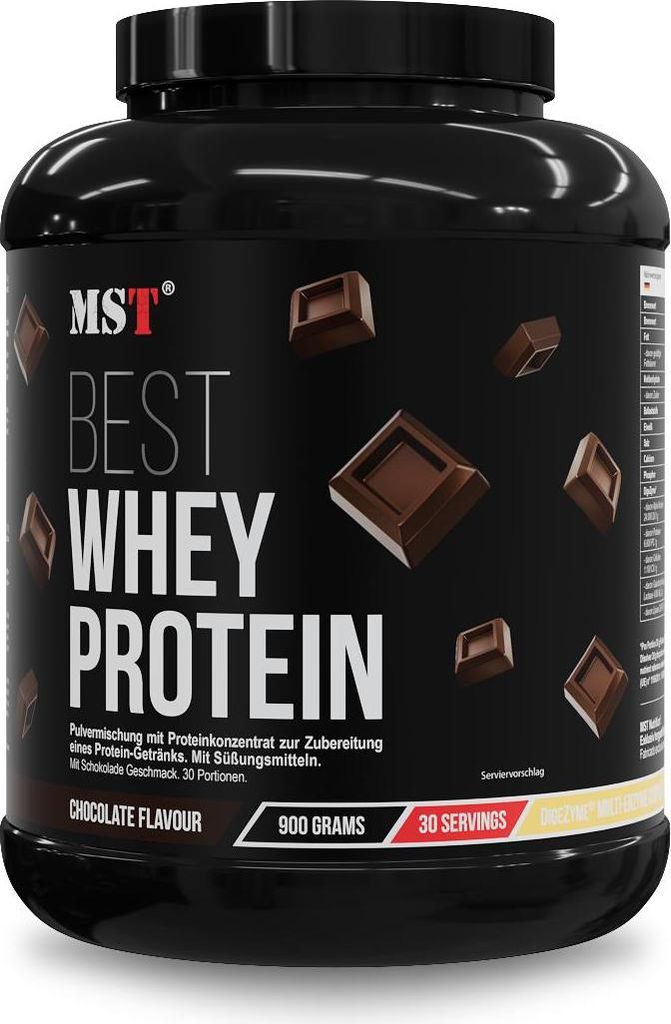 Protein Best Whey + Enzyme 900g Chocolate