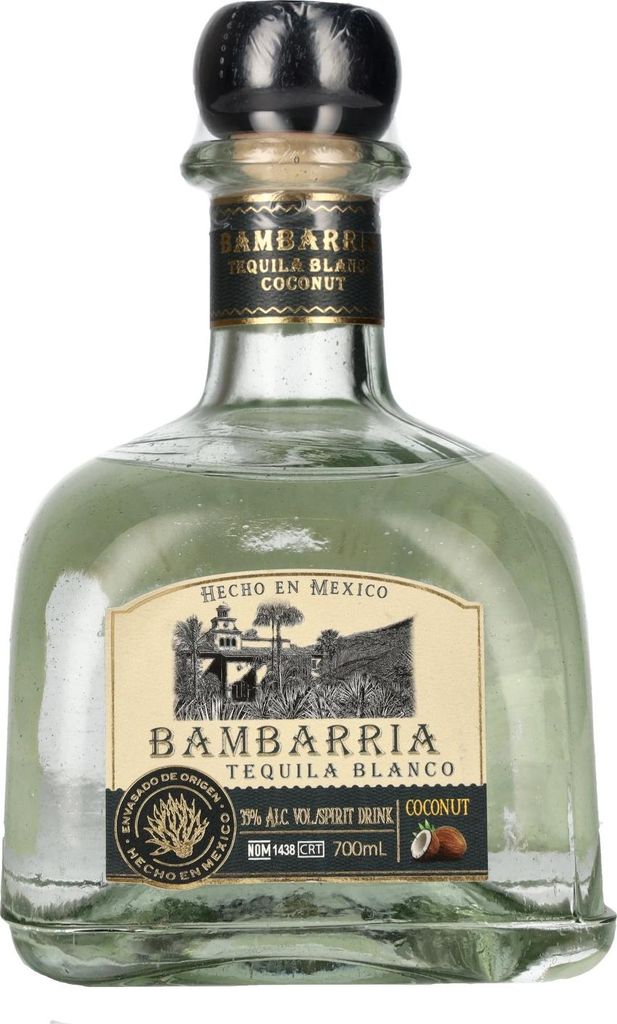 Bambarria Tequila Blanco COCONUT 35% Vol. 0,7l Produktbild 
