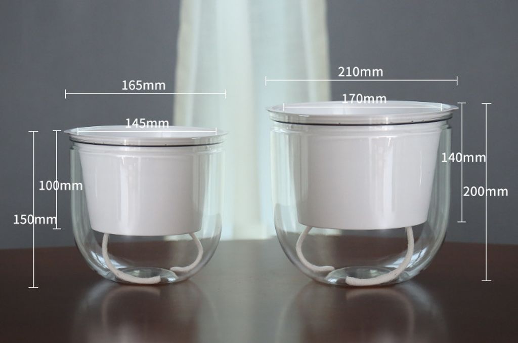 Závesný kvetináč Self Absorbing Voda Závesný kvetináč Obrázok produktu 7
