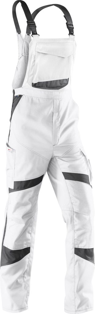 Kübler Activiq Latzhose weiß/anthrazit Gr. 25