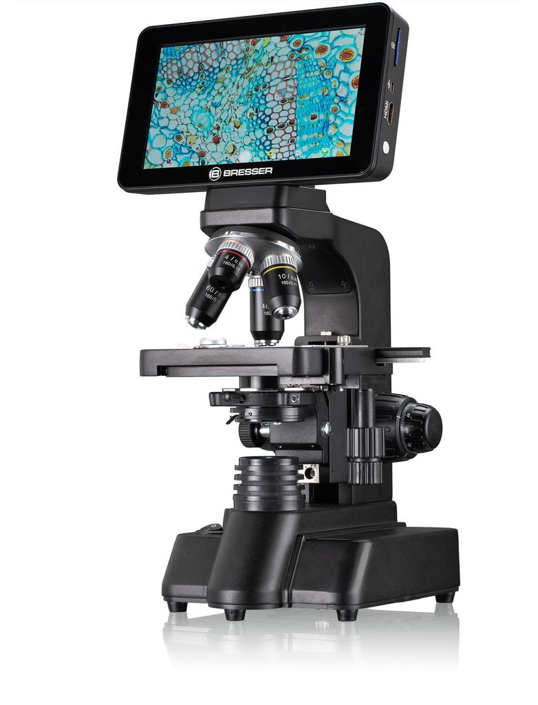Bresser - 10013 - Researcher LCD-Mikroskop Produktbild 