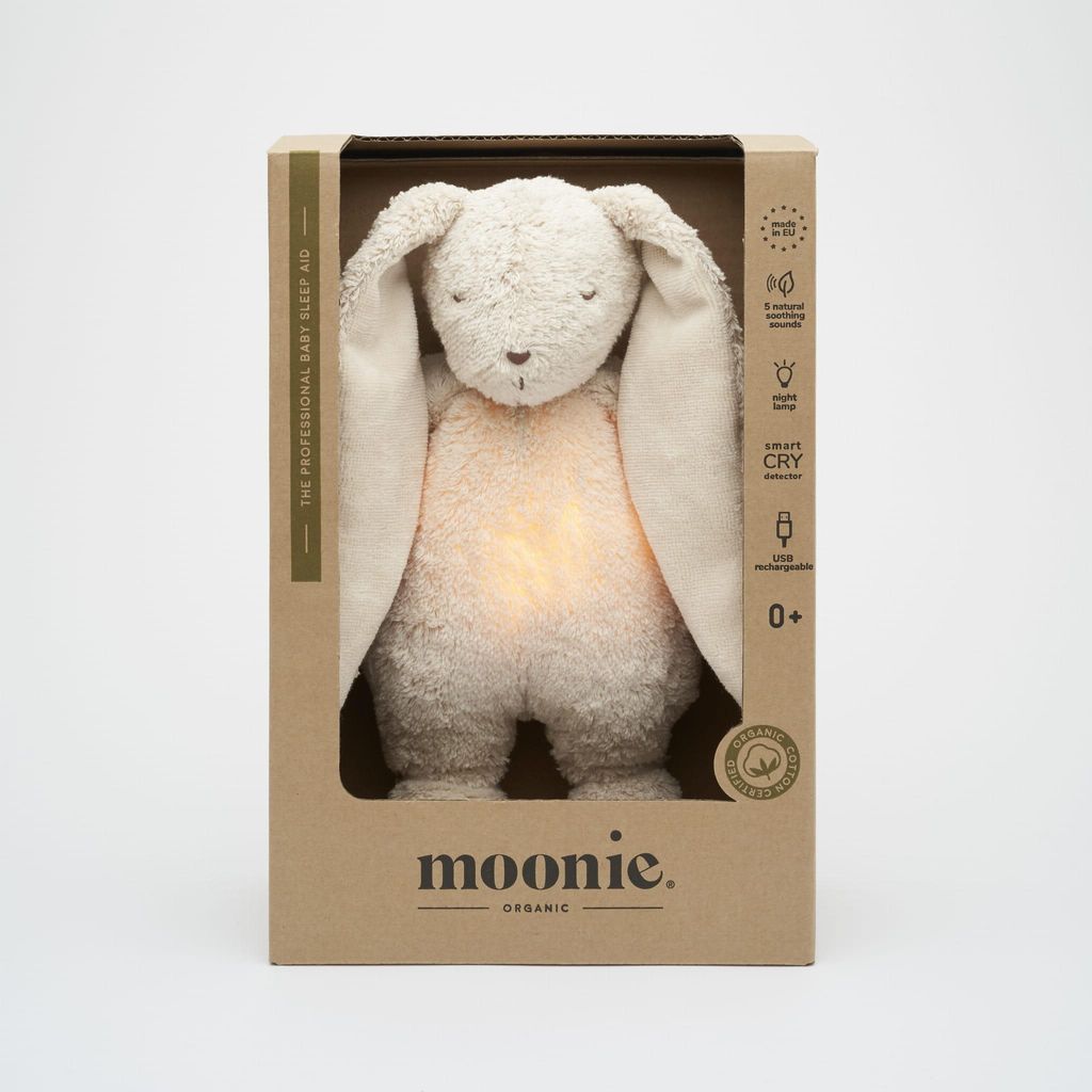 Moonie 2.0 Sand - Organic Humming Bunny With A Lamp Produktbild 