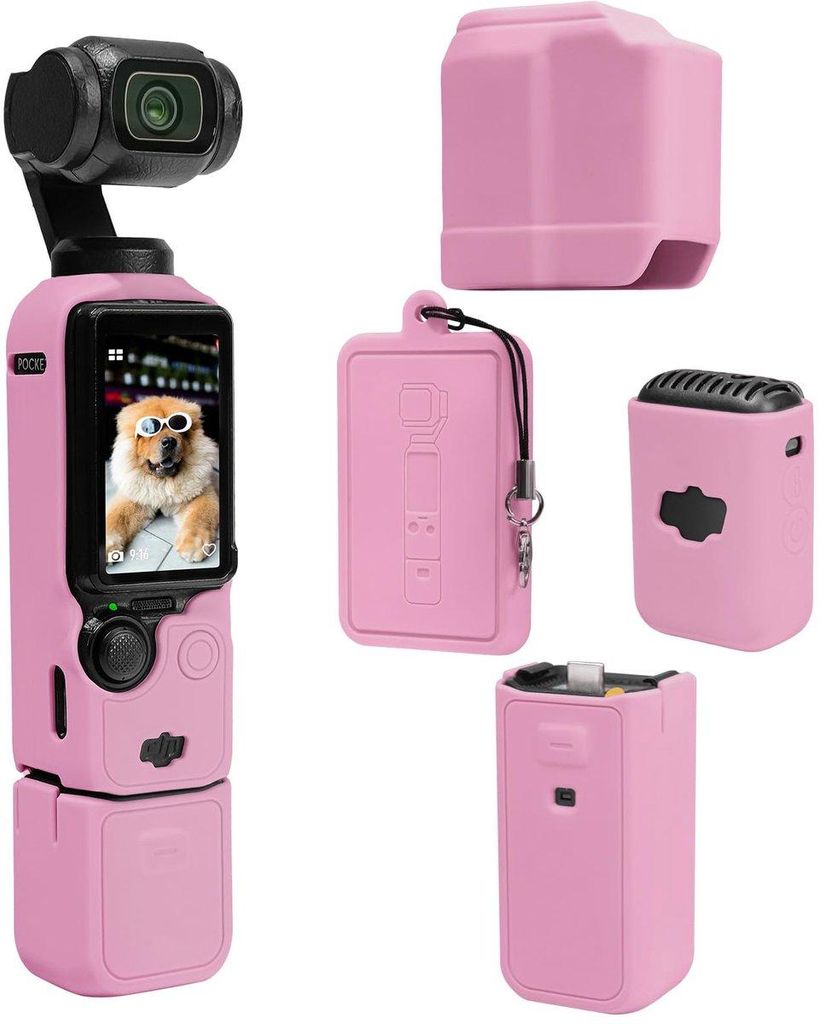 DJI Osmo Pocket 3 siliconen beschermhoes – Stootvast en Productafbeelding 
