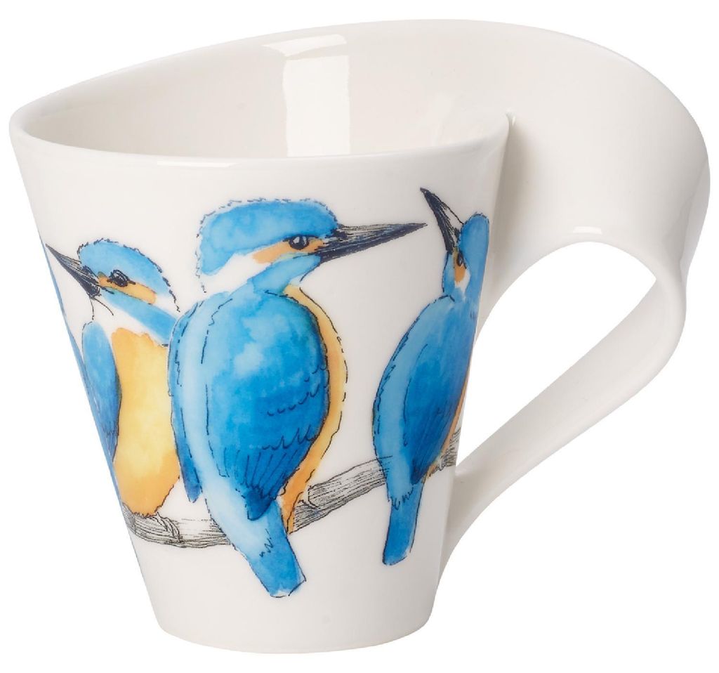 Villeroy & Boch NewWave Caffé Eisvogel Becher mit Henkel Produktbild 