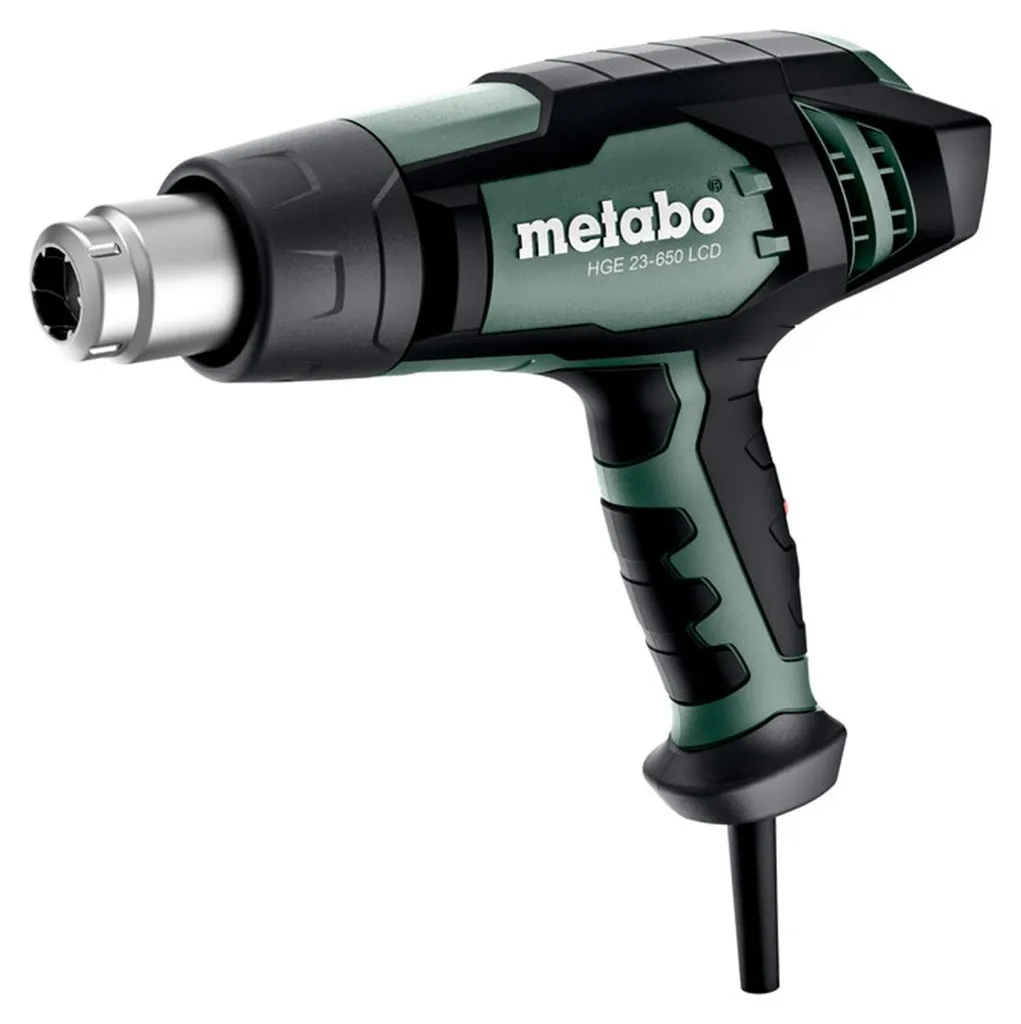 Pistolet à air chaud avec écran LCD Metabo HGE 23-650 LCD haute puissance