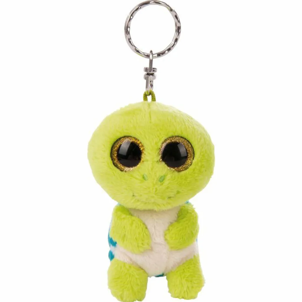 NICI GLUBSCHIS Portachiavi Tartaruga Welloni 9cm | Peluche Green NICI