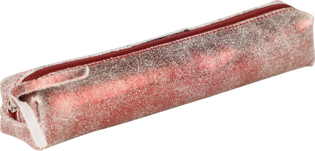 Clairefontaine 4x Ruby Schlampermäppchen 19,5x2,5x4cm glänzend rot 410067C