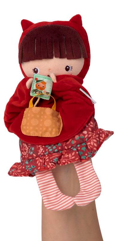 Lilliputiens Handpuppe Rotkäppchen - Märchenpuppe für Kinder - fördert Fantasie