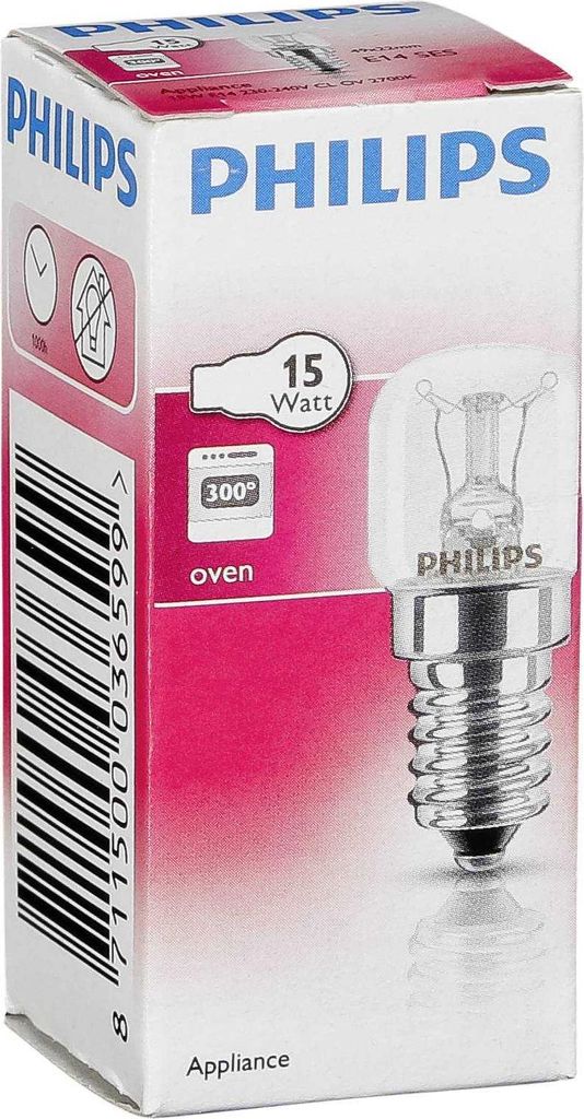Philips Backofenlampe T22 E14 15W für Backofen Produktbild 