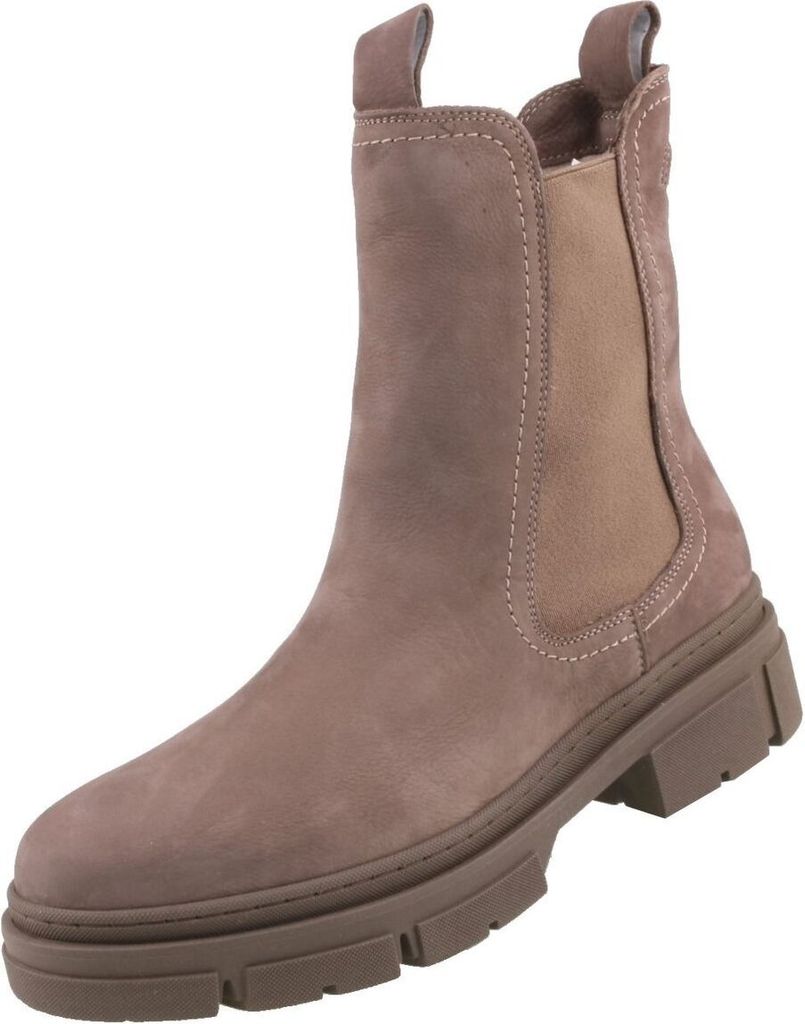 Tamaris Chelsea Boot - Braun Veloursleder Größe: 41 Normal