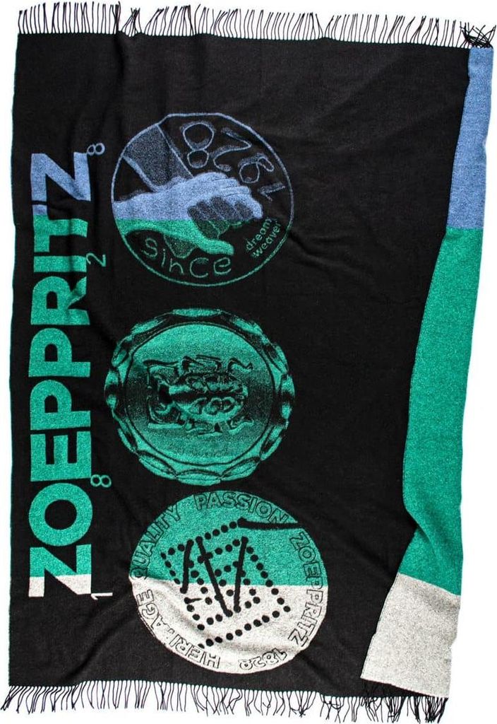 Zoeppritz Basis Logo Greeny jade blanket 660 100% Eco Cashmere 150x200 500660 jade 150x200 (500660 | 4051244561013)