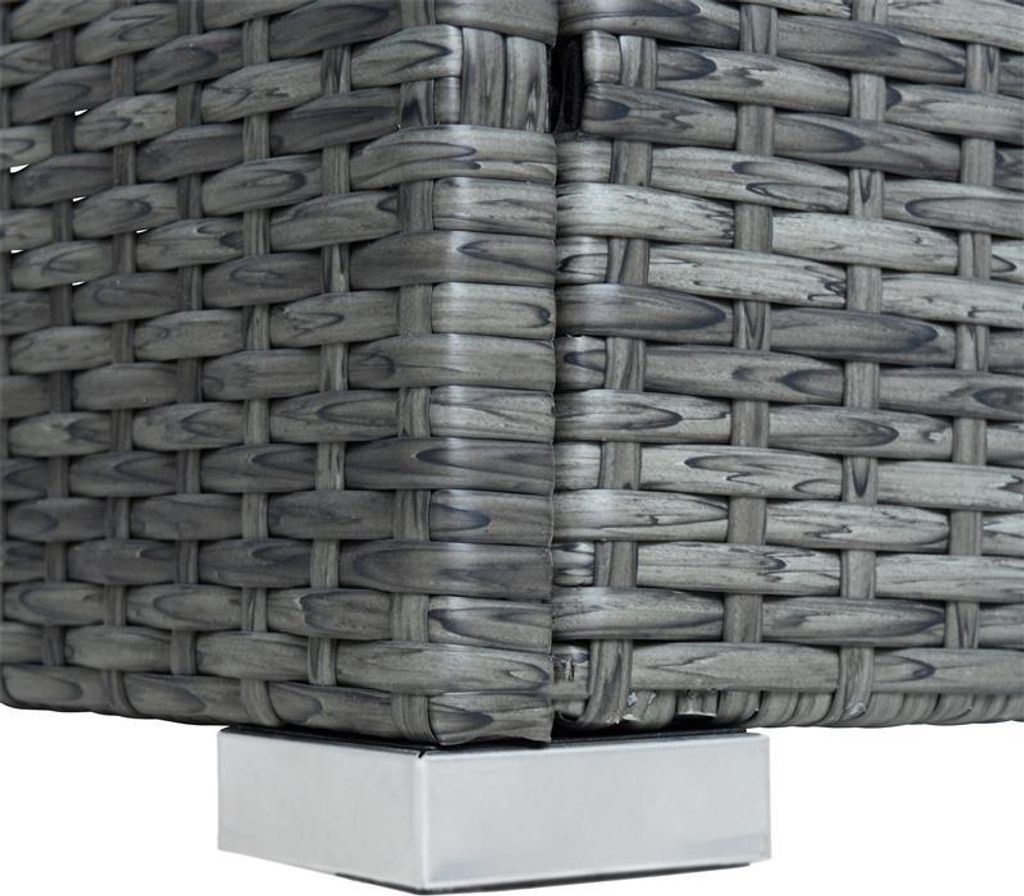 Rattan Lounge Sitzgruppe Gartenmöbel Set Sofa Couch Produktbild 9