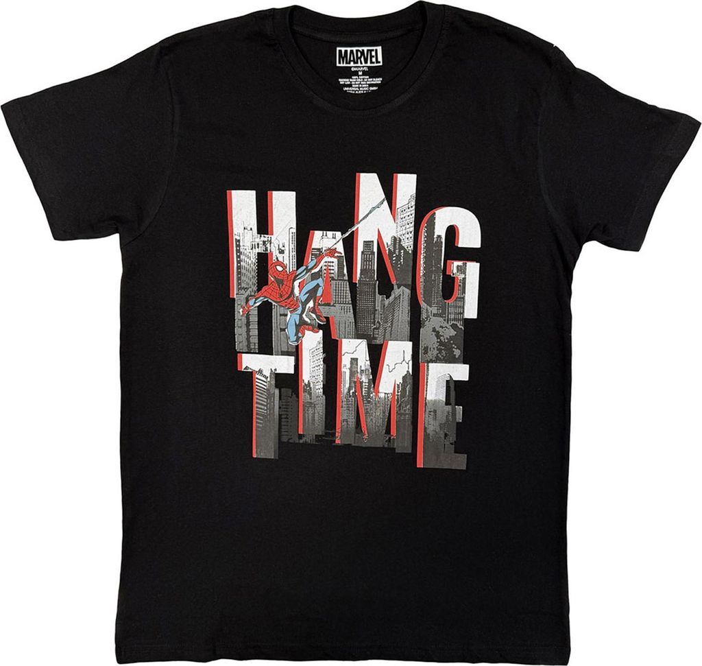 Marvel Comics - "Hang Time" T-Shirt für Herren/Damen Uni RO15147 (L) (Schwarz)