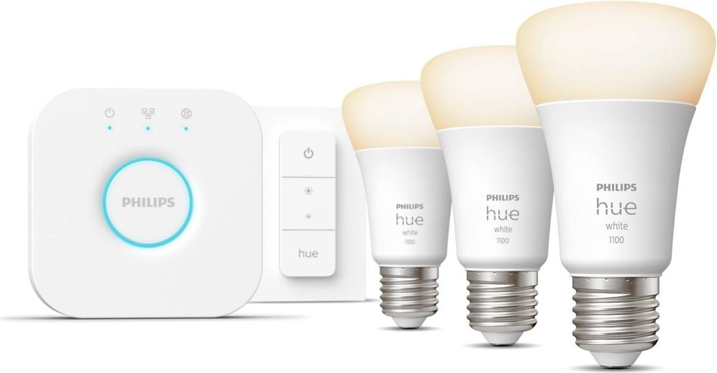 Hue start kit bianco 3 x E27 con telecomando Immagine del prodotto 