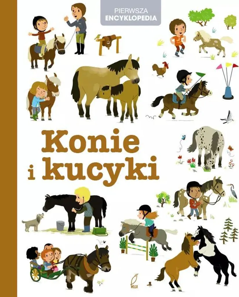 La Prima Enciclopedia dei Cavalli per Bambini - Lingua Polacca