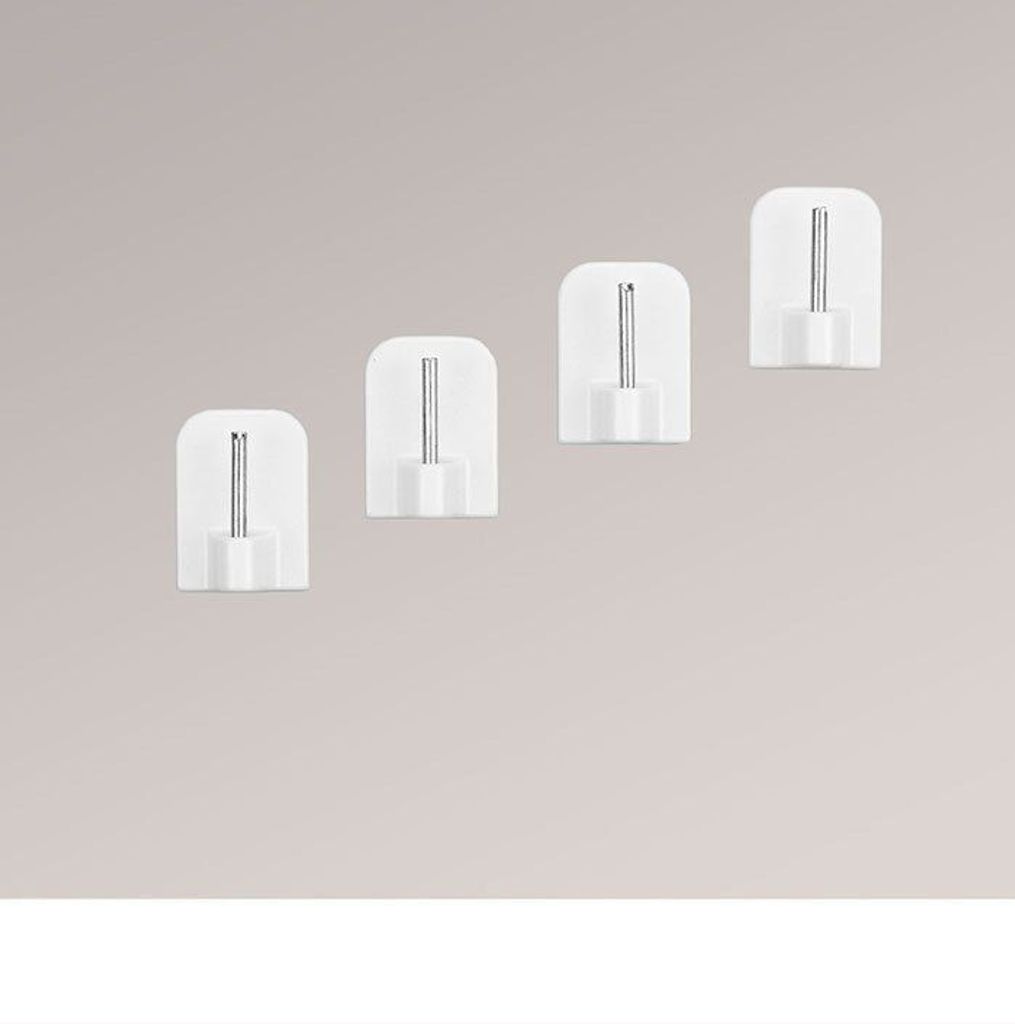 LYSEL SET Klebehaken für Vitragenstangen Breite: 17mm Höhe: 24mm