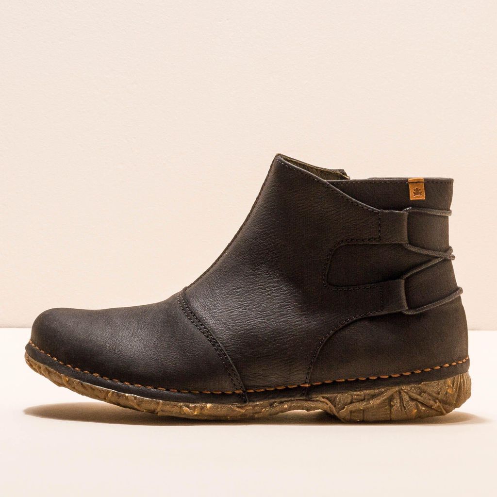 El Naturalista Stiefeletten Damen N917 PLEASANT BLACK/ ANGKOR Farbe Schwarz