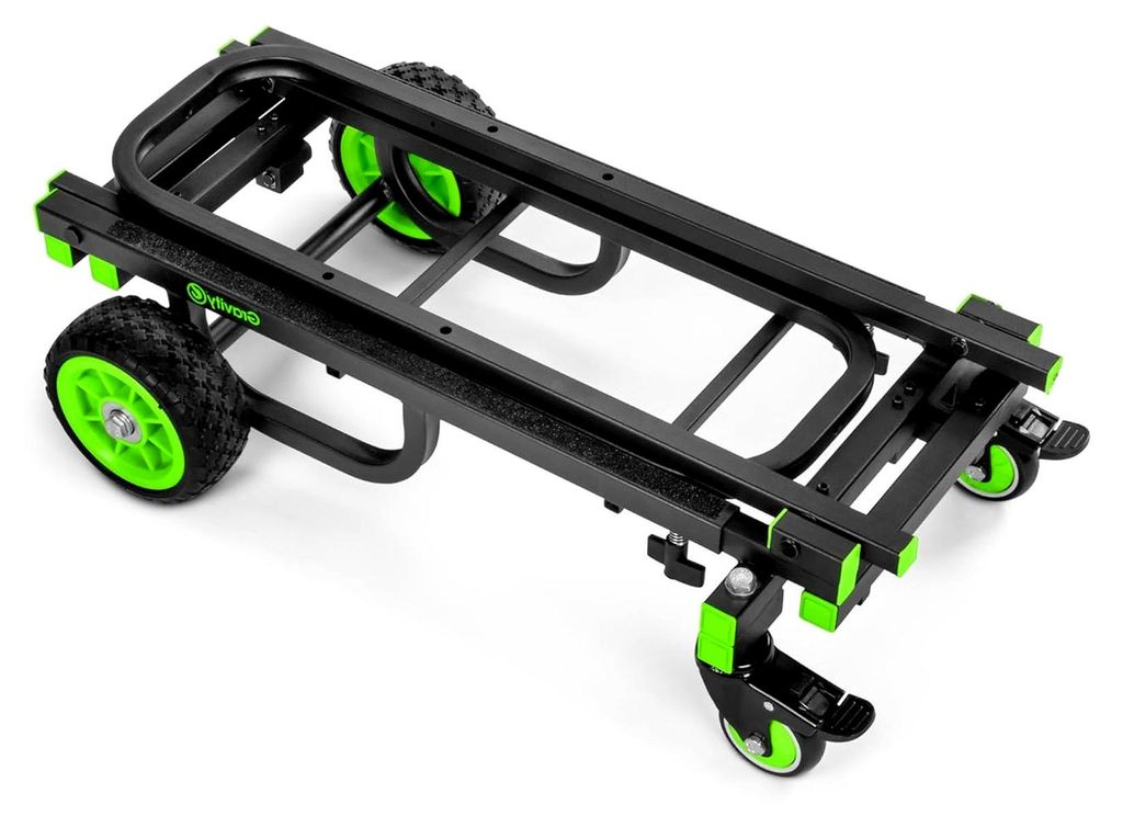 Multifunktionswagen M 01 B - Plattformwagen, klappbar, Traglast bis 150 kg, schwarz