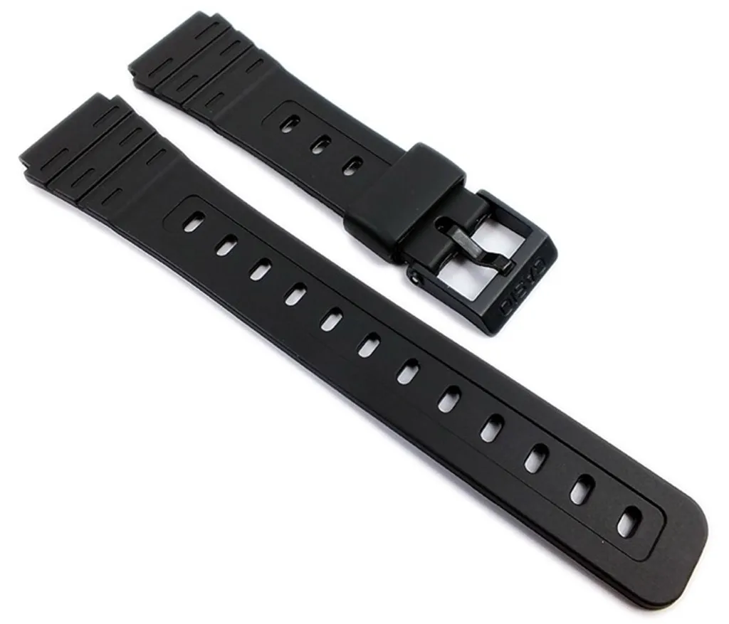 Prezzo Speciale Cinturino Casio W-59 18mm | Originale Nero Resina