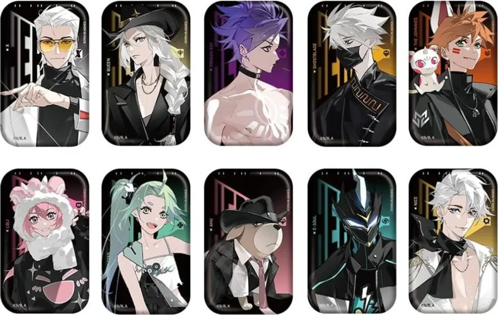 Pin Display Blindbox To Be Hero X avec 10 Unités en Format Taille Unique Pro