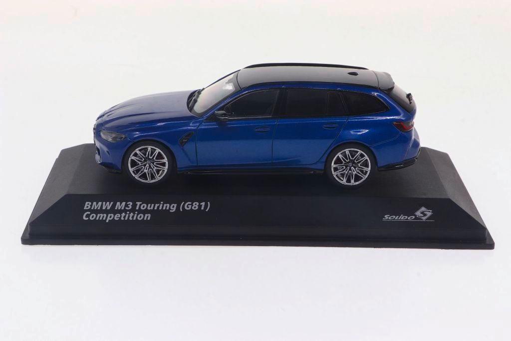 Solido 421438215 BMW M3 Touring Kombi G81 2023 blau 1:43 Produktbild 1