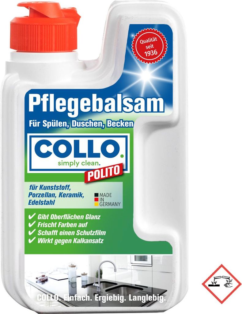 Collo Polito Spülbeckenpflege für Keramik und Edelstahl Produktbild 