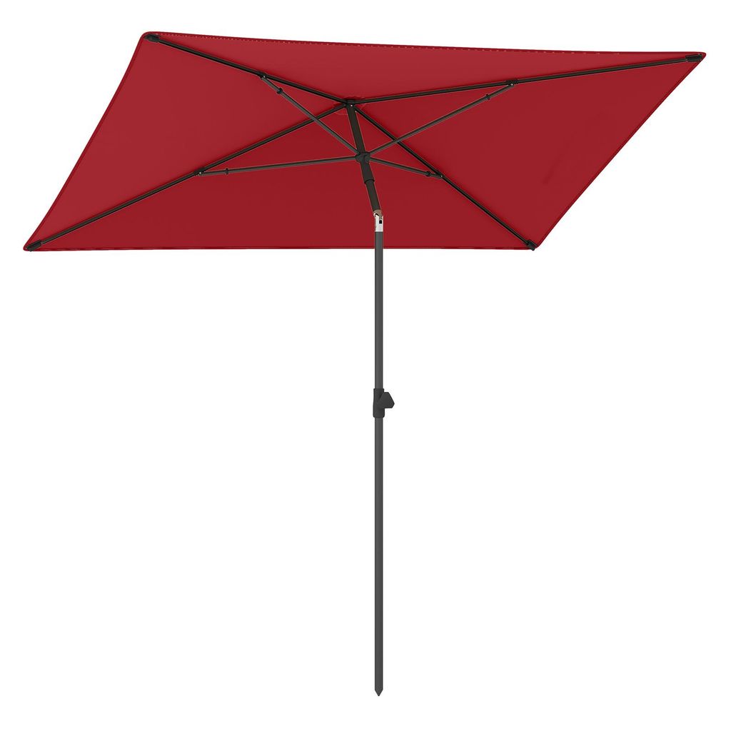 Parasol de balcon COSTWAY 210 x 140 cm, parasol de balcon Image du produit 