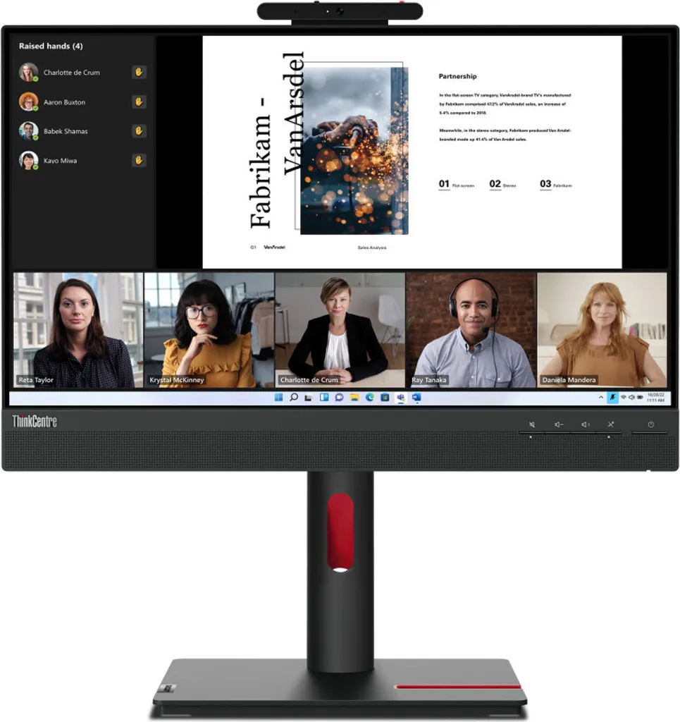 Écran Tactile Lenovo ThinkCentre TIO 22 : Fini l'encombrement au Bureau