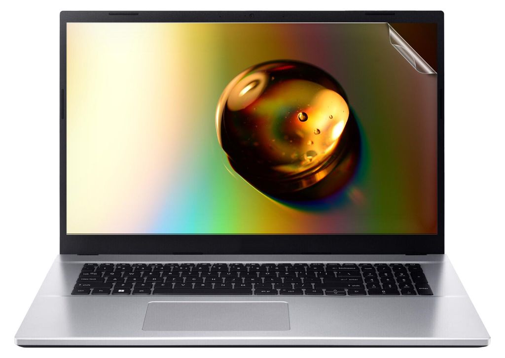 kwmobile Schutzfolie für Acer Aspire 3 17.3" (A317-54-58K7) Folie - Laptop Folie - Displayschutz matt - Displayschutzfolie Displayfolie entspiegelt -