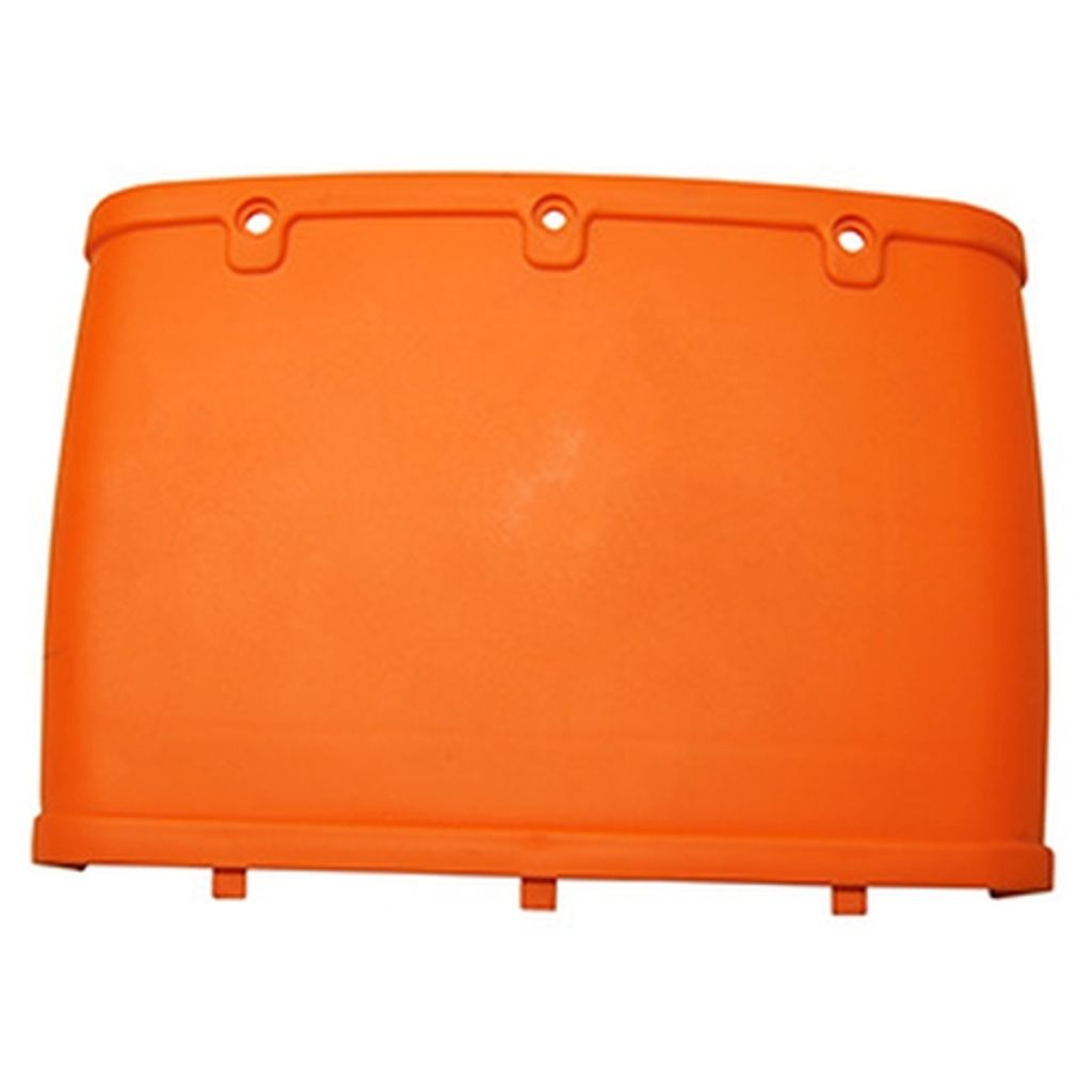 ATIKA Ersatzteil | Gehäuseabdeckung (orange) für Gartenhäcksler ALA 2500 / ALH 2500