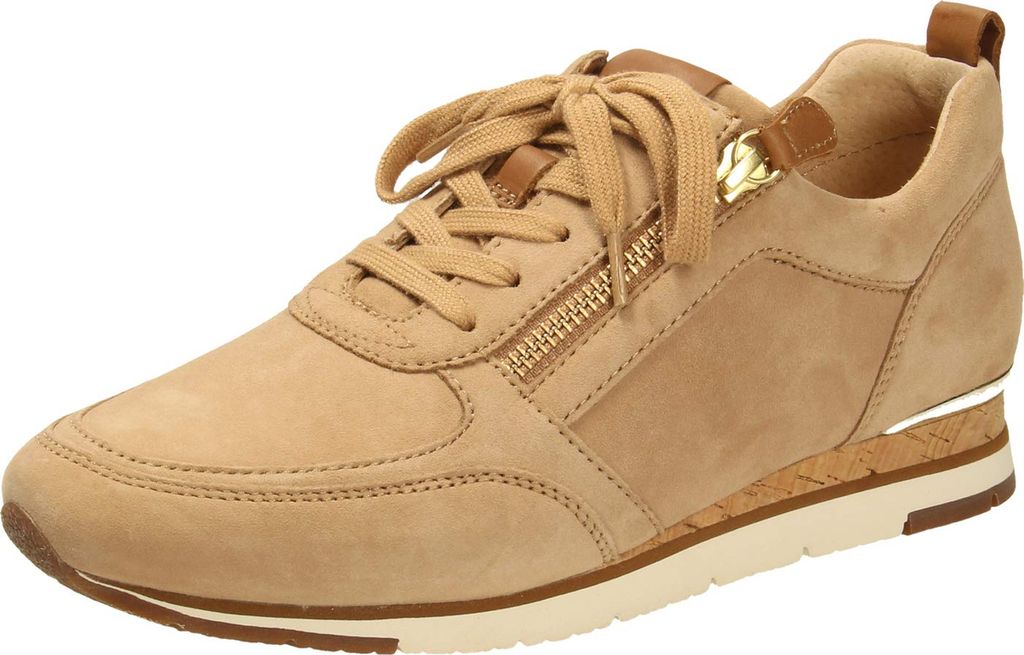Gabor Sport Sneaker in Übergrößen Braun 63.431.14 große Damenschuhe