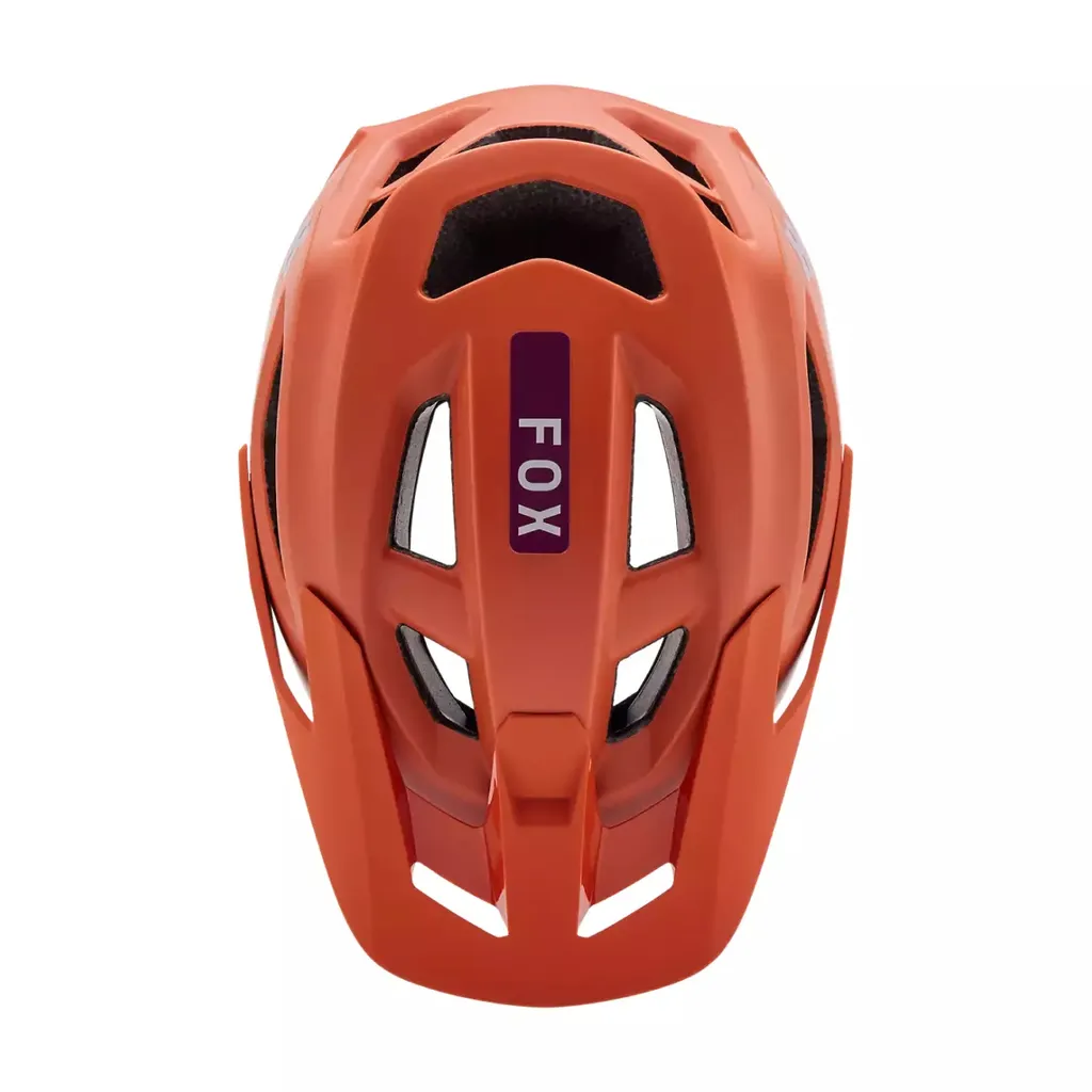 FOX Speedframe Casque VTT Orange Haute Visibilité et Ventilation XL - 3