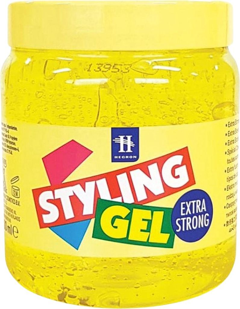 Hegron - Styling Haargel - Extra Stark - Für starke Fixierung - 500 ml - 1 Stück
