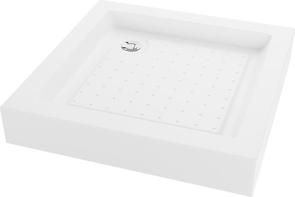 Mexen Rio piatto doccia quadrato 80 x 80 cm, bianco - Immagine del prodotto 