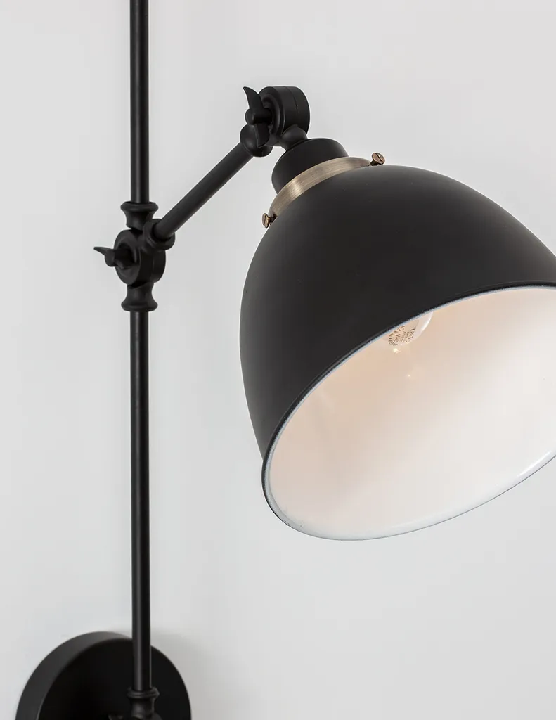 Applique murale LED Virgo Nova Luce - Éclairage d'ambiance Noir Moderne