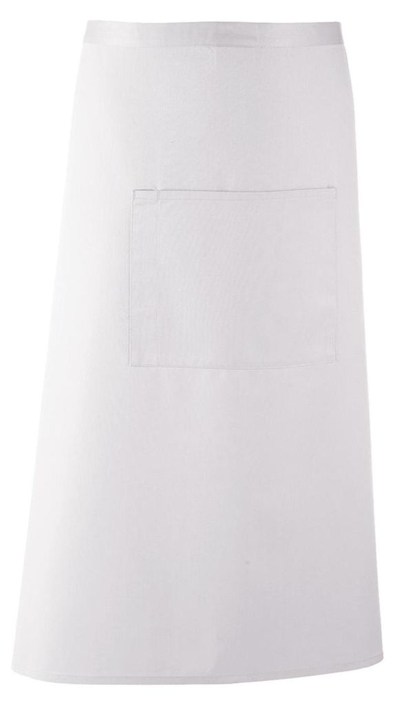 Premier - Barschürze "Colours Collection" LT2714 (Einheitsgröße) (Weiß)
