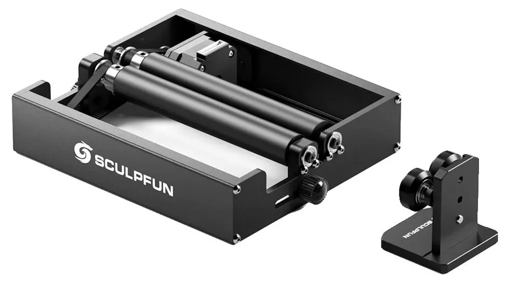 Rouleau rotatif RA Mini ultraprécis pour objets cylindriques divers