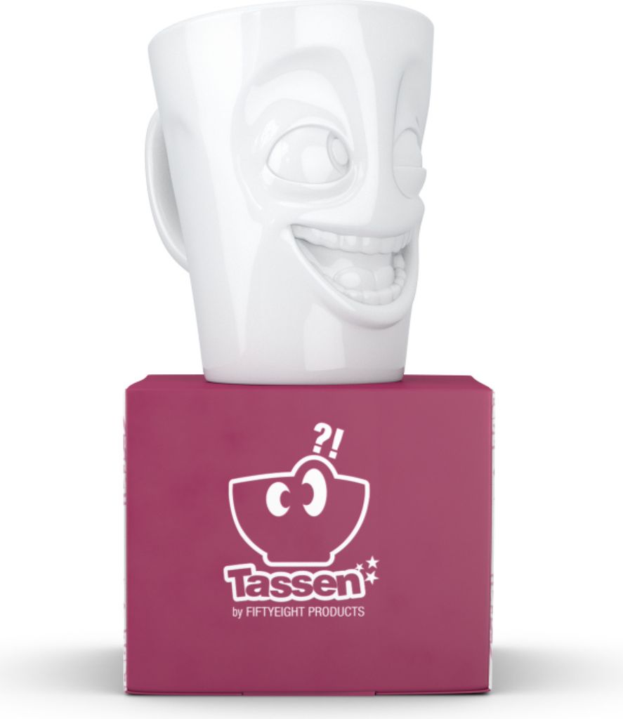 Fiftyeight Henkelbecher-Set 3-tlg. 350 ml Nr 026 weiß Kaffeebecher Mug